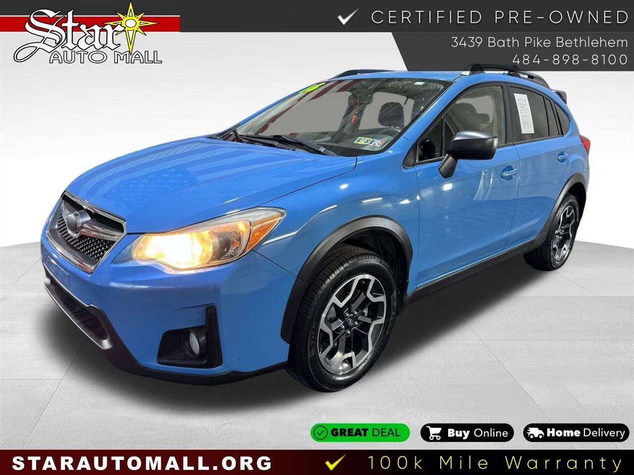 2016 Subaru Crosstrek 2.0i — SUV — 114,979 mi — Bethlehem, PA