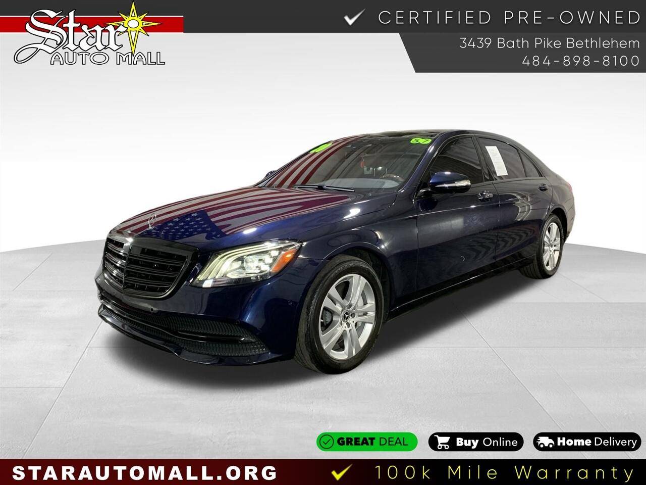 2020 Mercedes-Benz S-Class S 560 — Sedan — 56,883 mi — Bethlehem, PA