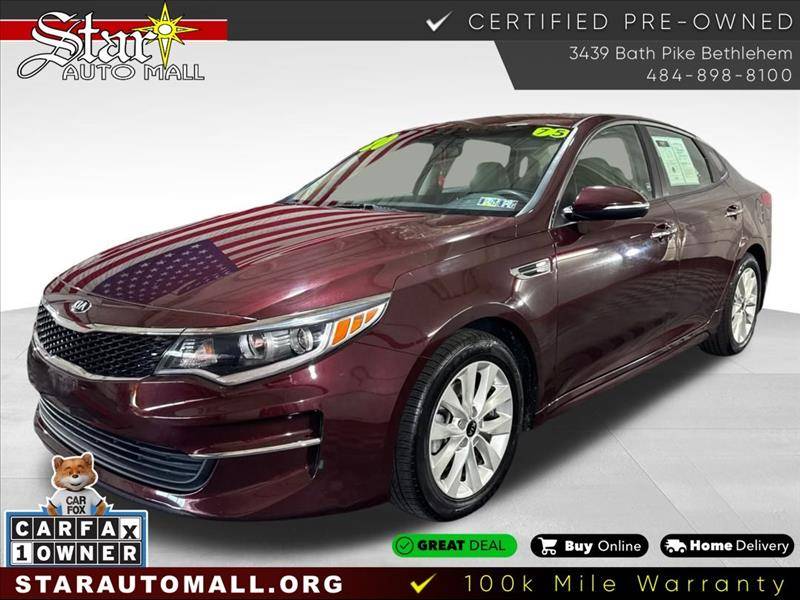 2018 Kia Optima LX — Sedan — 75,070 mi — Bethlehem, PA