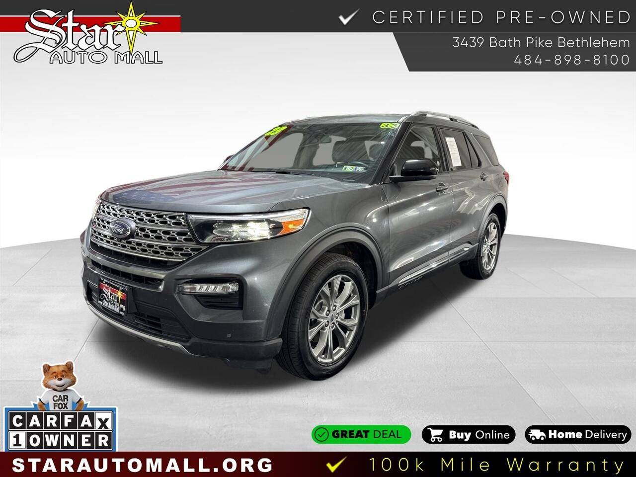 2023 Ford Explorer Limited — SUV — 33,195 mi — Bethlehem, PA