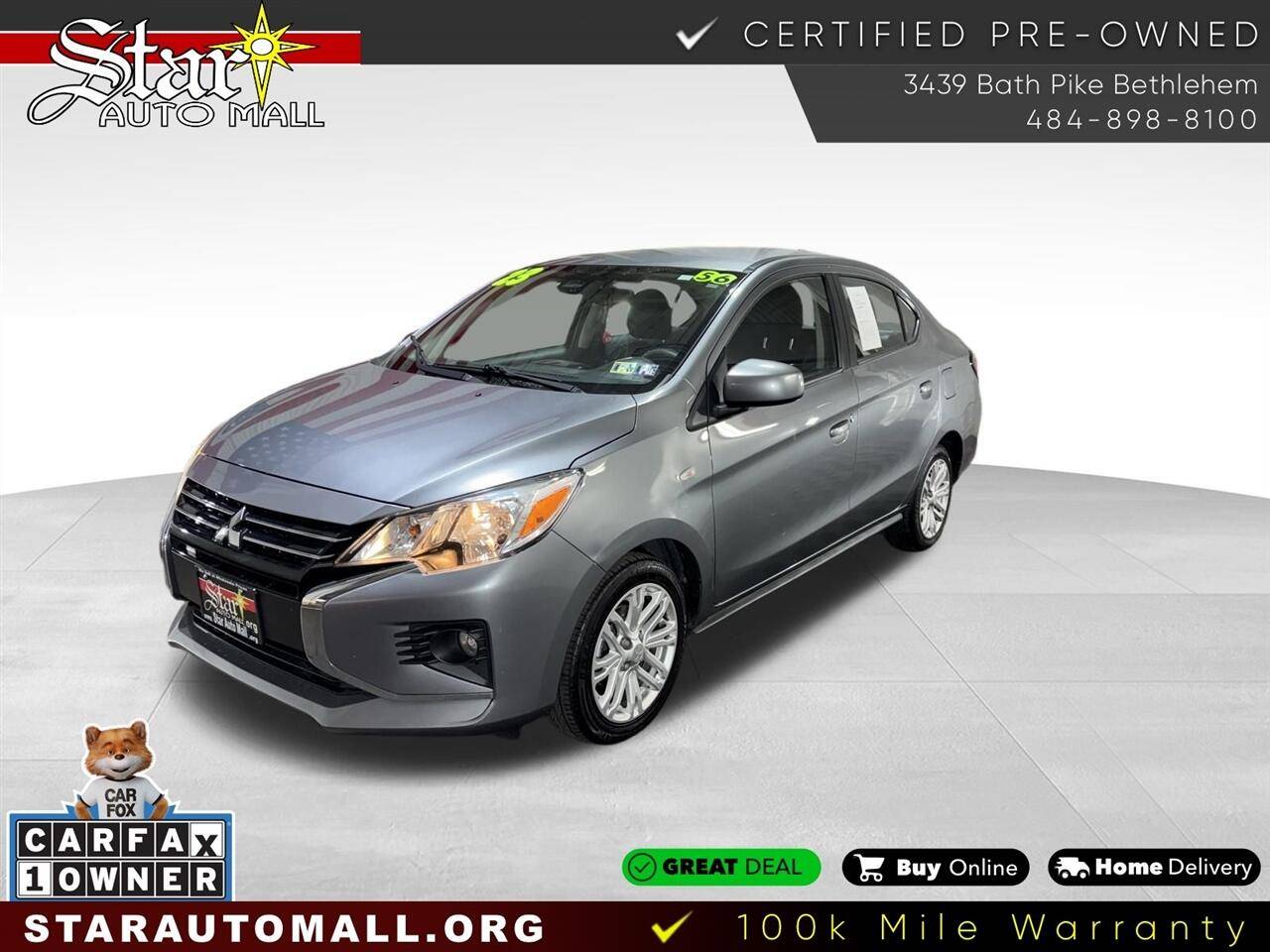 2023 Mitsubishi Mirage ES — Sedan — 55,946 mi — Bethlehem, PA