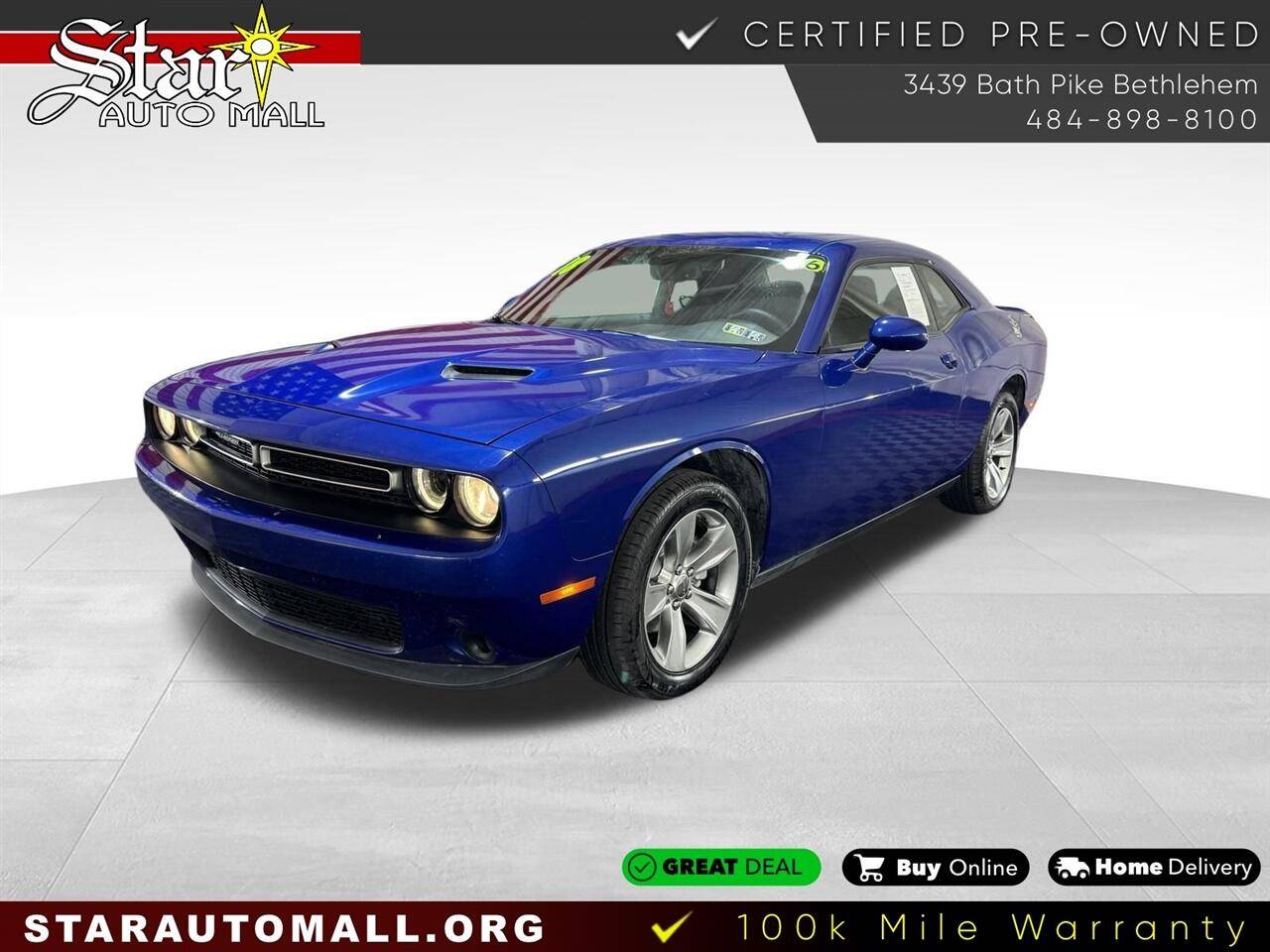 2018 Dodge Challenger SXT — Coupe — 65,590 mi — Bethlehem, PA