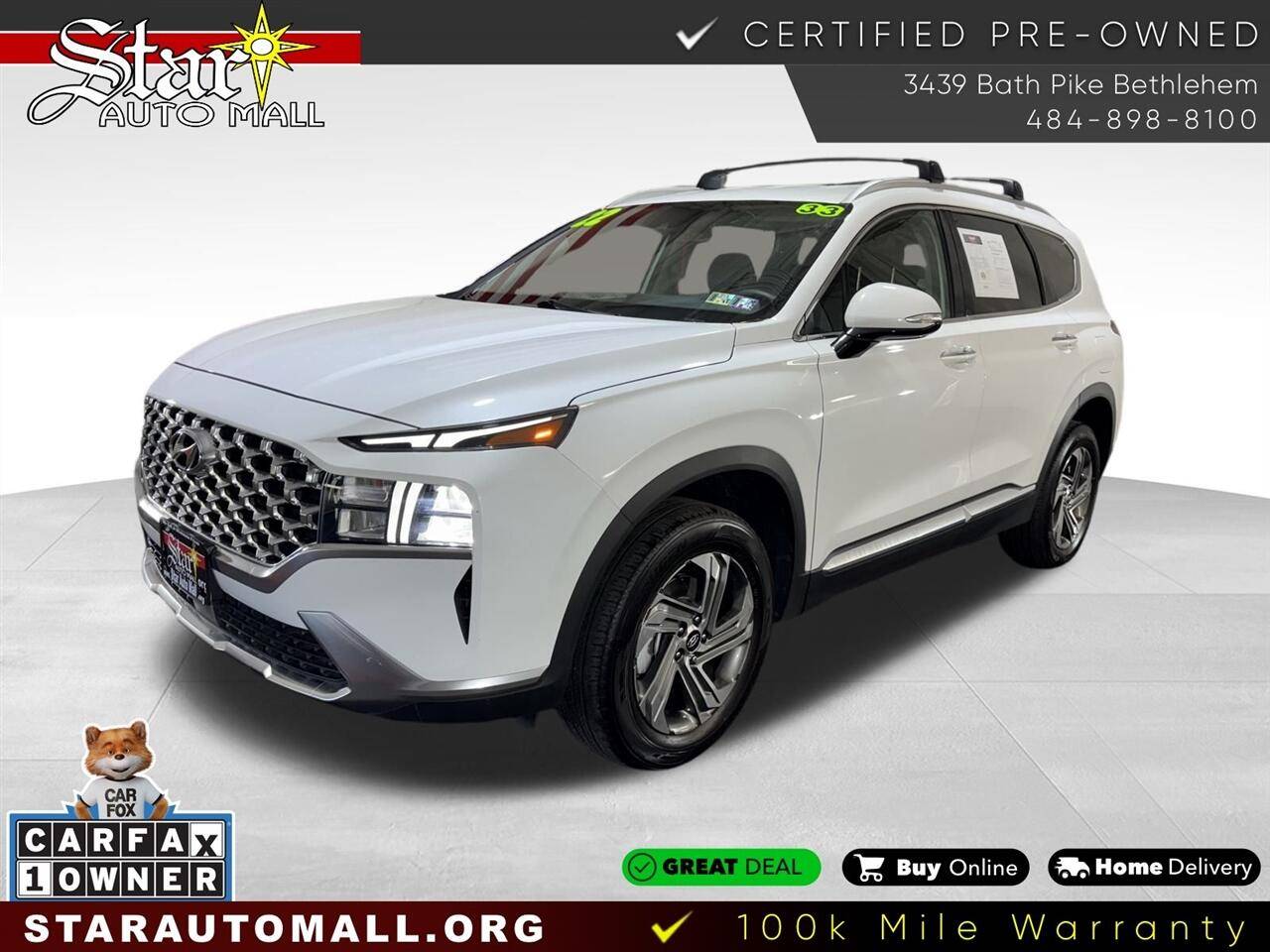 2022 Hyundai Santa Fe SEL — SUV — 32,919 mi — Bethlehem, PA