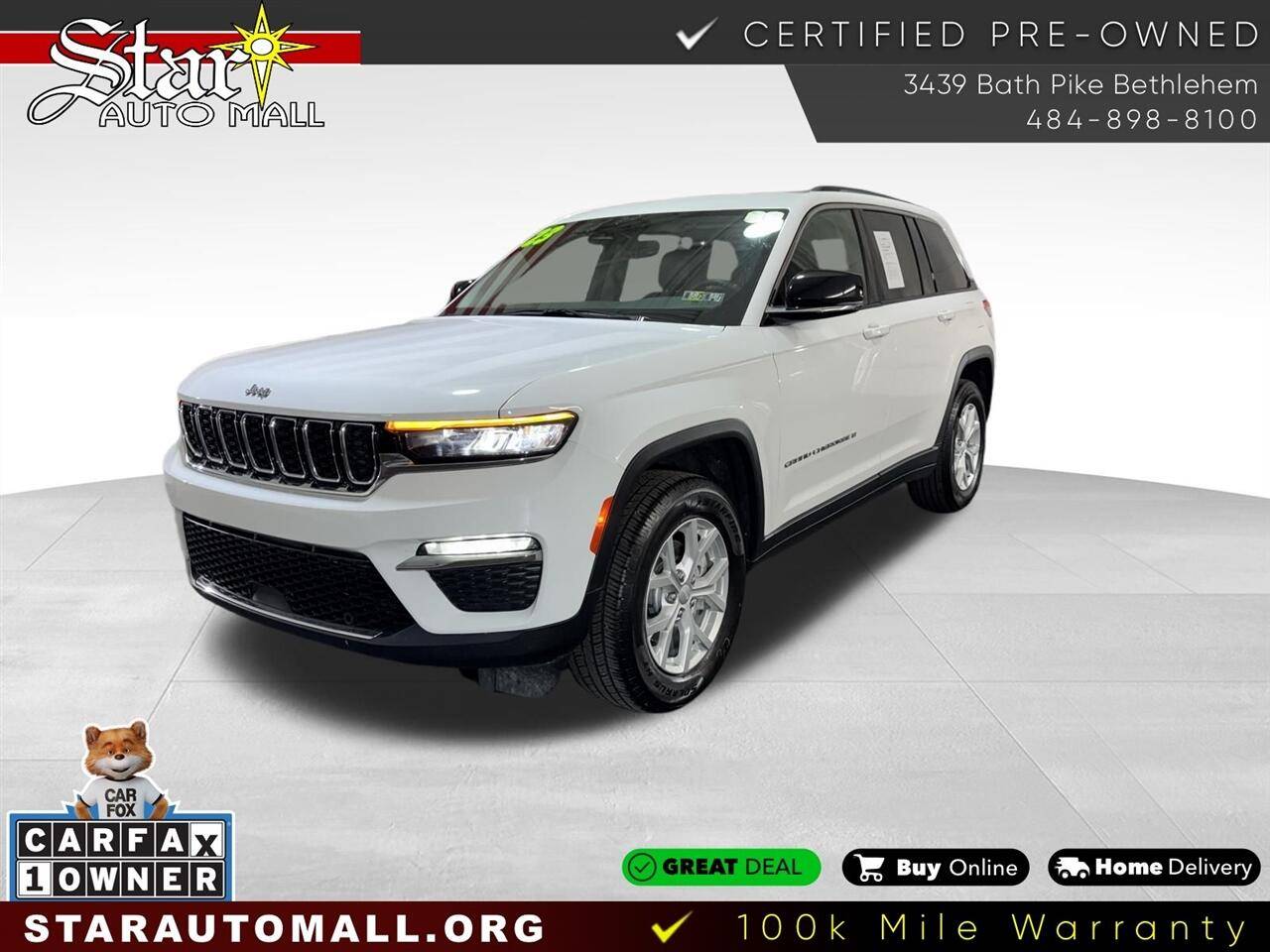 2023 Jeep Grand Cherokee Limited — SUV — 70,644 mi — Bethlehem, PA