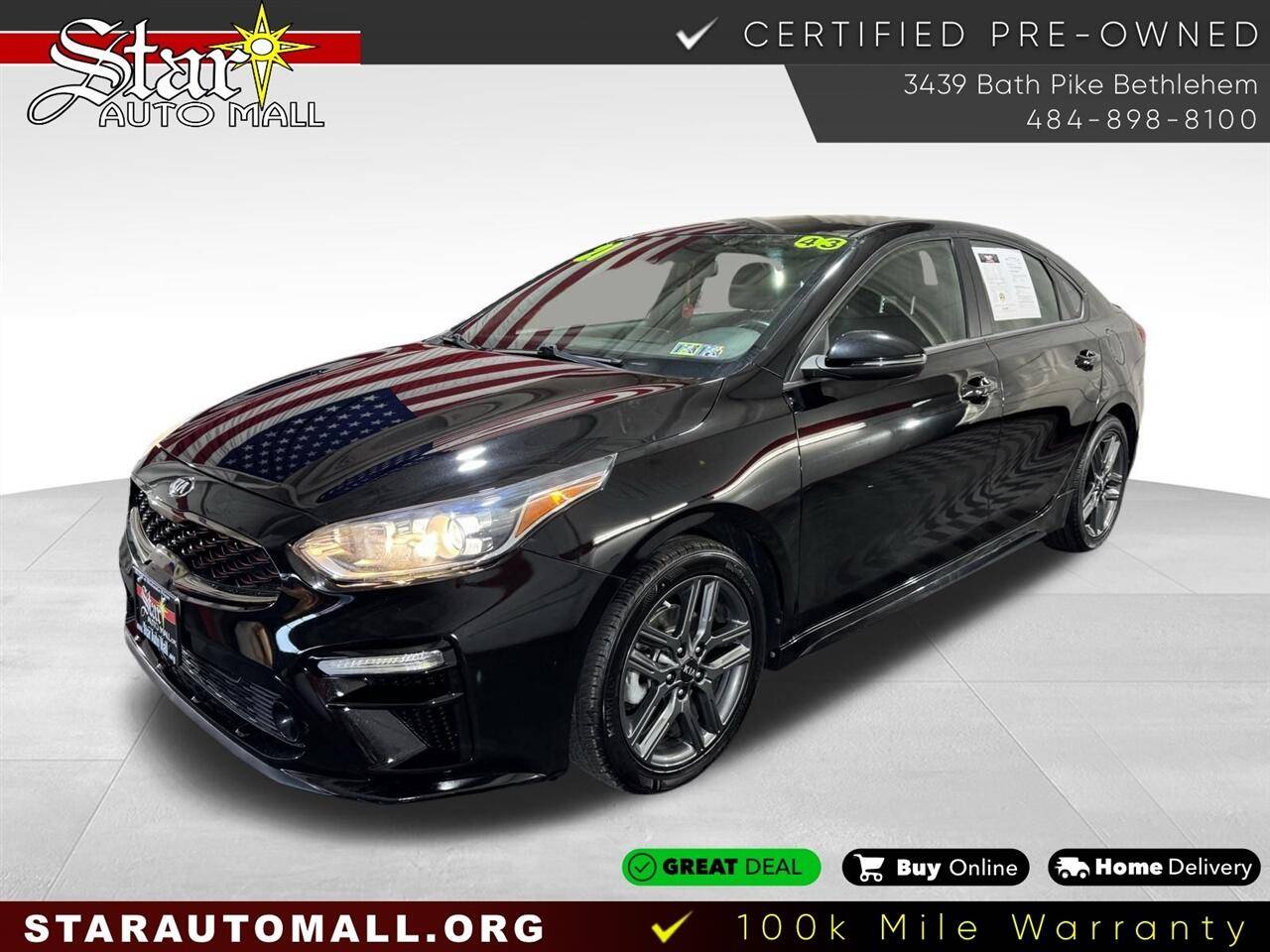 2021 Kia Forte GT-Line — Sedan — 34,050 mi — Bethlehem, PA