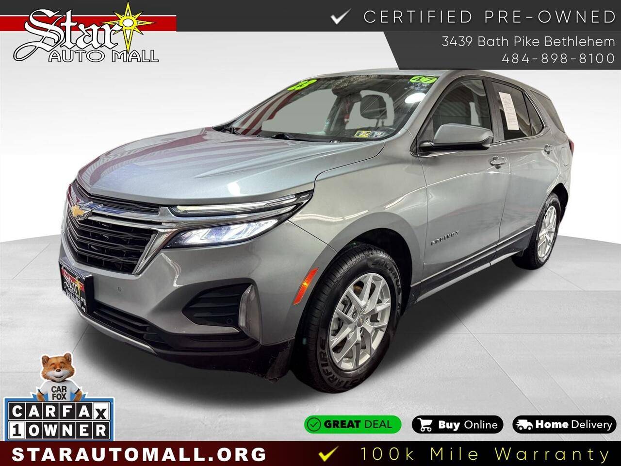 2023 Chevrolet Equinox LT — SUV — 46,783 mi — Bethlehem, PA