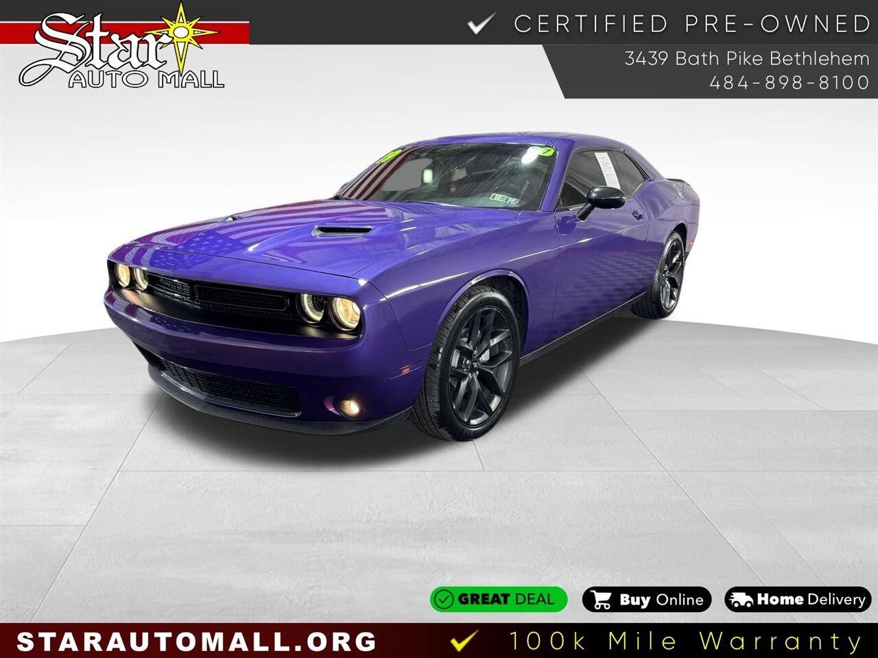 2019 Dodge Challenger SXT — Coupe — 77,343 mi — Bethlehem, PA