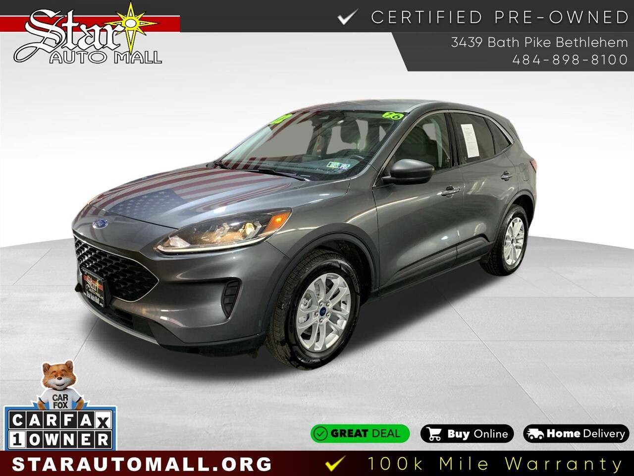 2022 Ford Escape SE — SUV — 75,843 mi — Bethlehem, PA