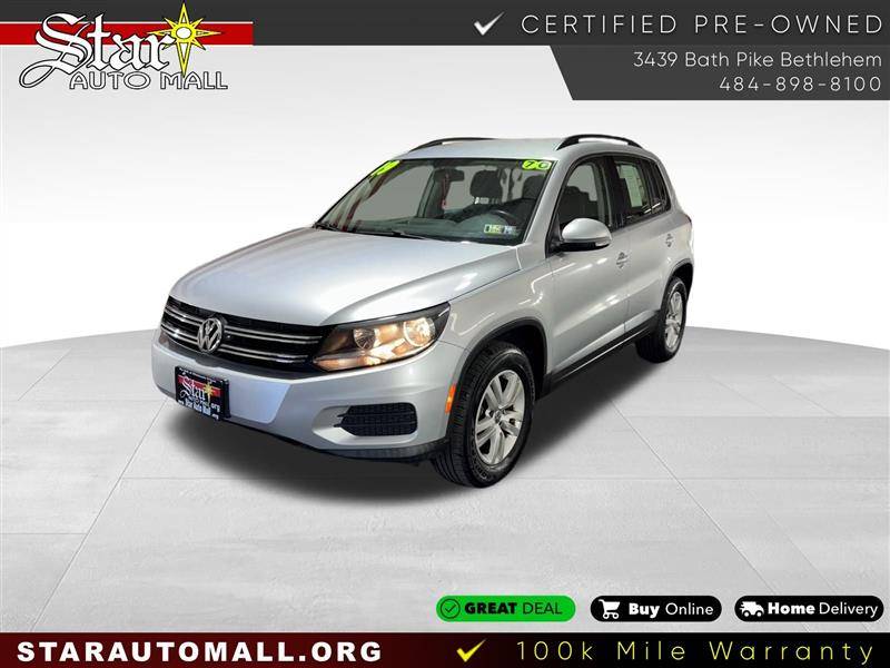 2015 Volkswagen Tiguan S — SUV — 70,719 mi — Bethlehem, PA