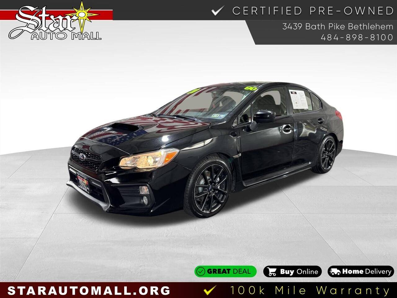 2020 Subaru WRX Premium — Sedan — 70,562 mi — Bethlehem, PA