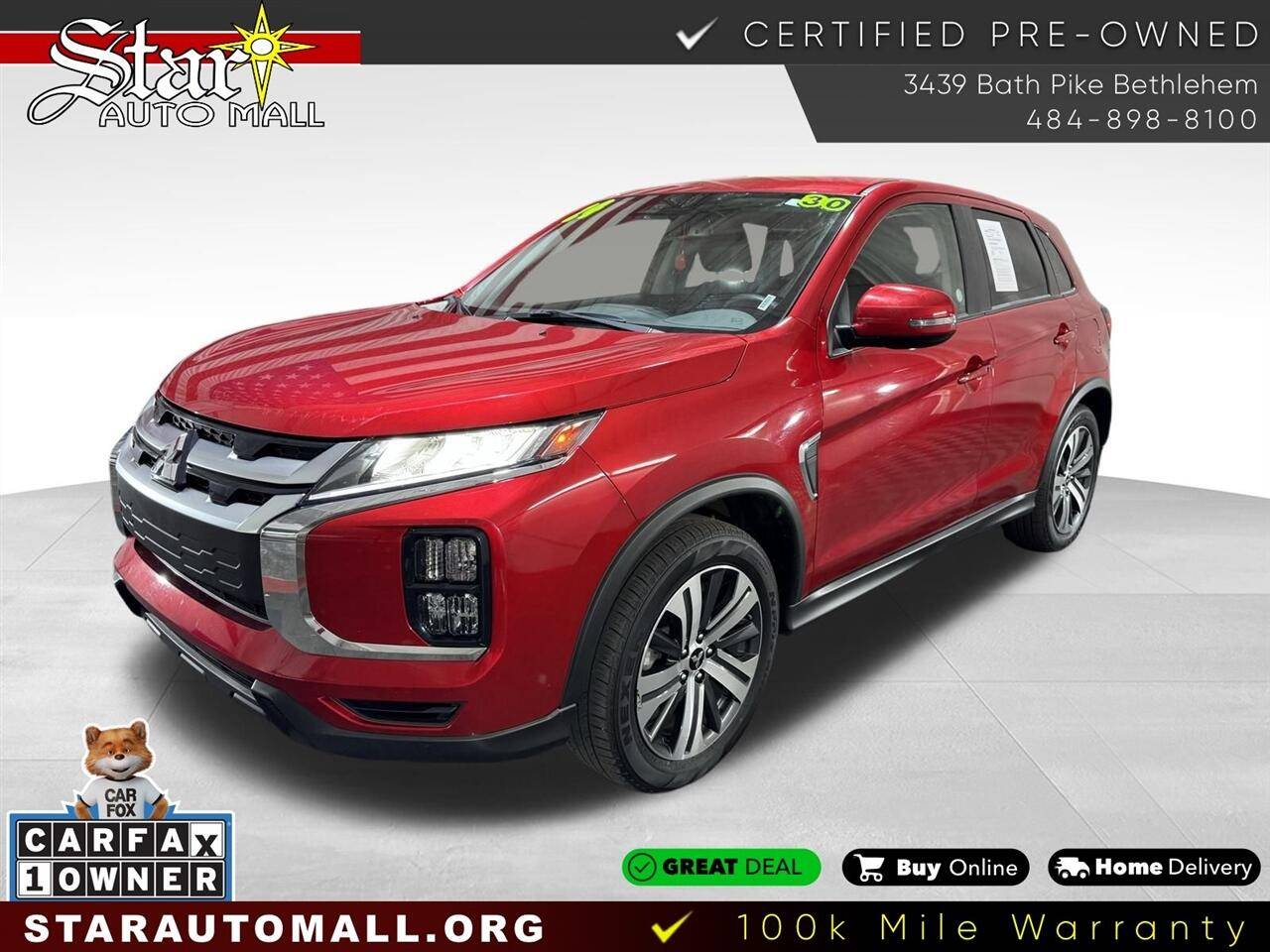 2024 Mitsubishi Outlander Sport S — SUV — 30,435 mi — Bethlehem, PA