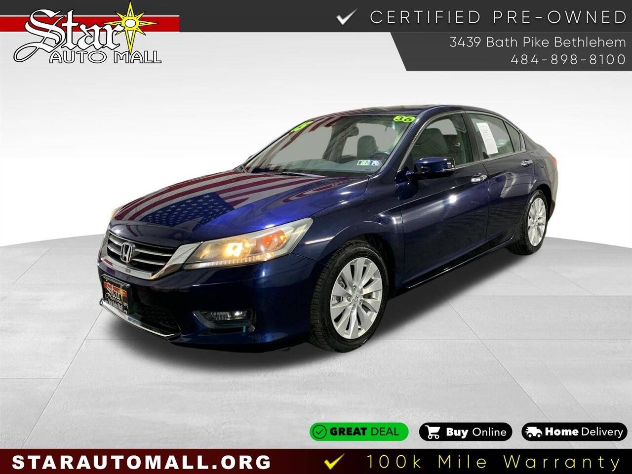 2015 Honda Accord EX-L — Sedan — 36,038 mi — Bethlehem, PA