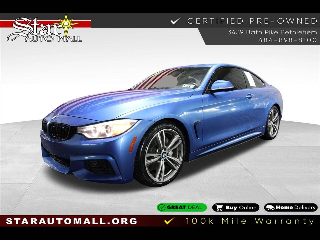 2015 BMW 4 Series 435i — Coupe — 130,457 mi — Bethlehem, PA