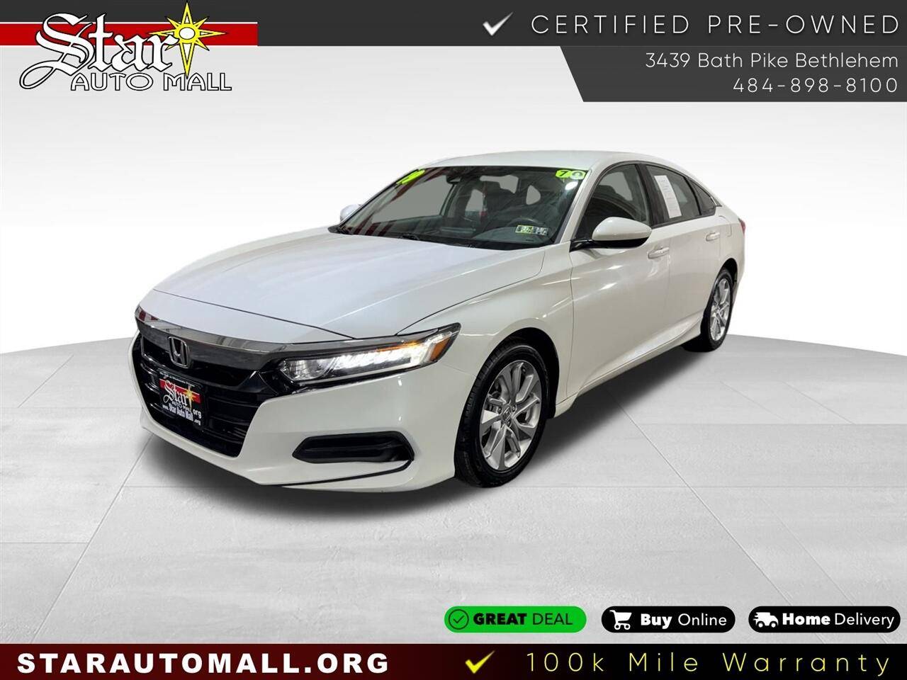 2019 Honda Accord LX — Sedan — 70,156 mi — Bethlehem, PA