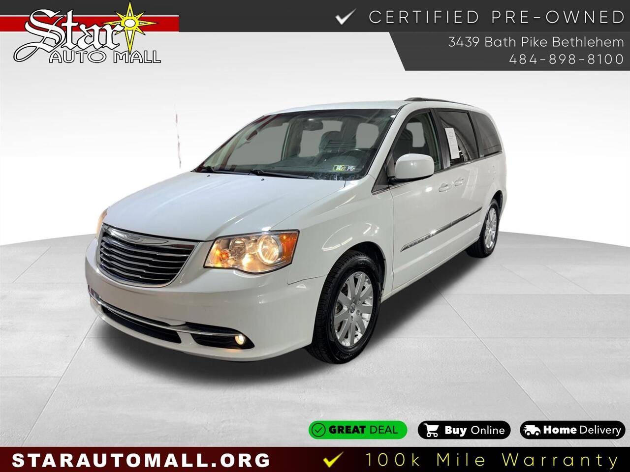 2015 Chrysler Town & Country Touring — Minivan — 41,154 mi — Bethlehem, PA