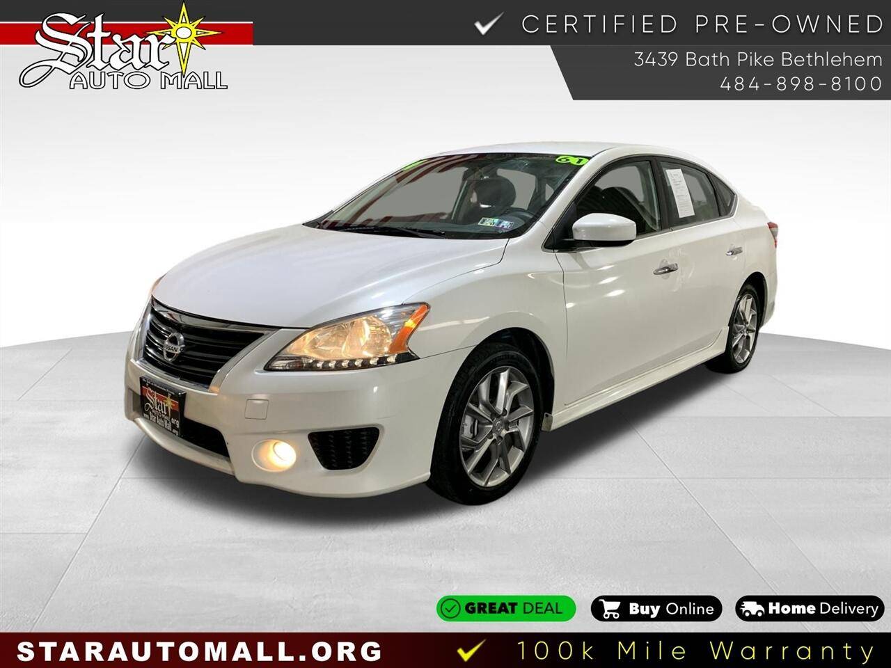 2014 Nissan Sentra SR — Sedan — 61,220 mi — Bethlehem, PA