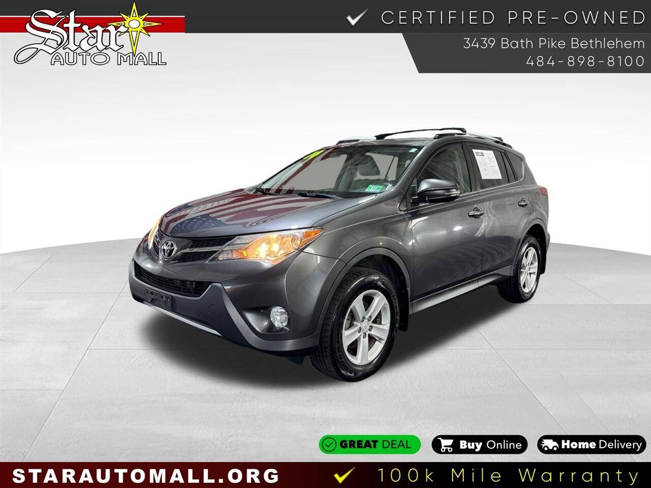 2014 Toyota RAV4 XLE — SUV — 111,794 mi — Bethlehem, PA