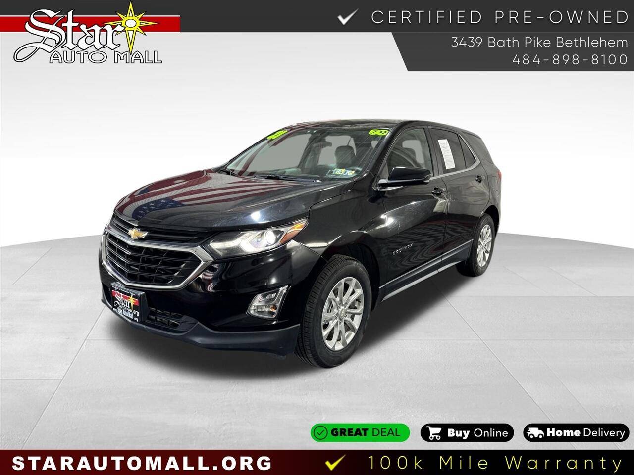 2021 Chevrolet Equinox LT — SUV — 79,183 mi — Bethlehem, PA