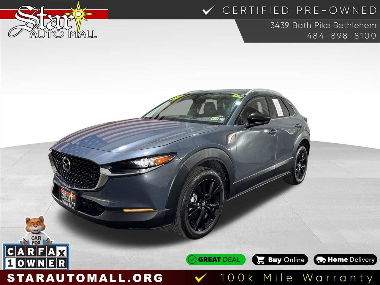 2022 Mazda CX-30 Carbon Edition — SUV — 19,271 mi — Bethlehem, PA