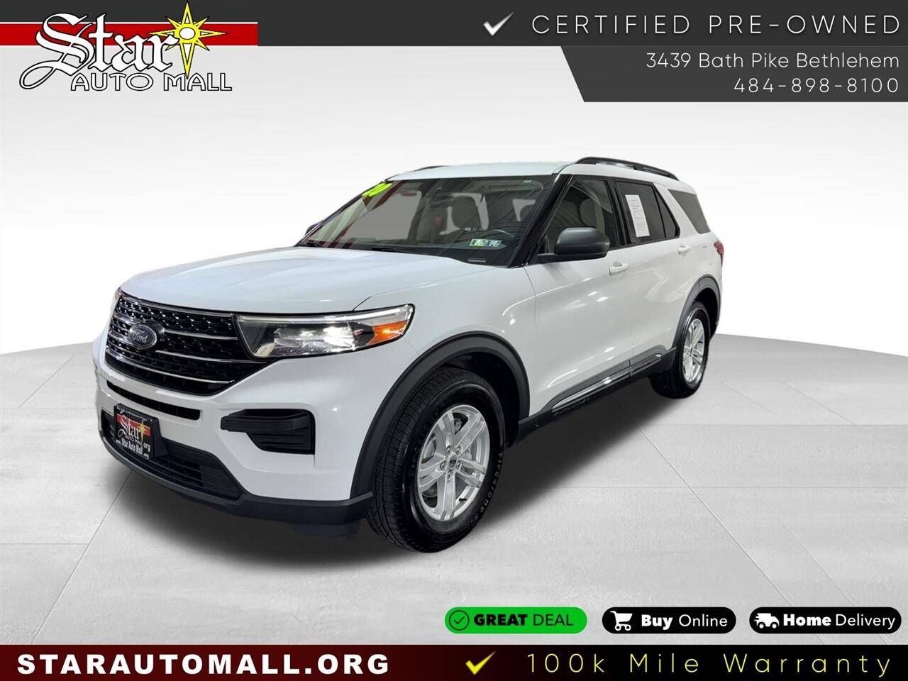 2020 Ford Explorer XLT — SUV — 134,237 mi — Bethlehem, PA