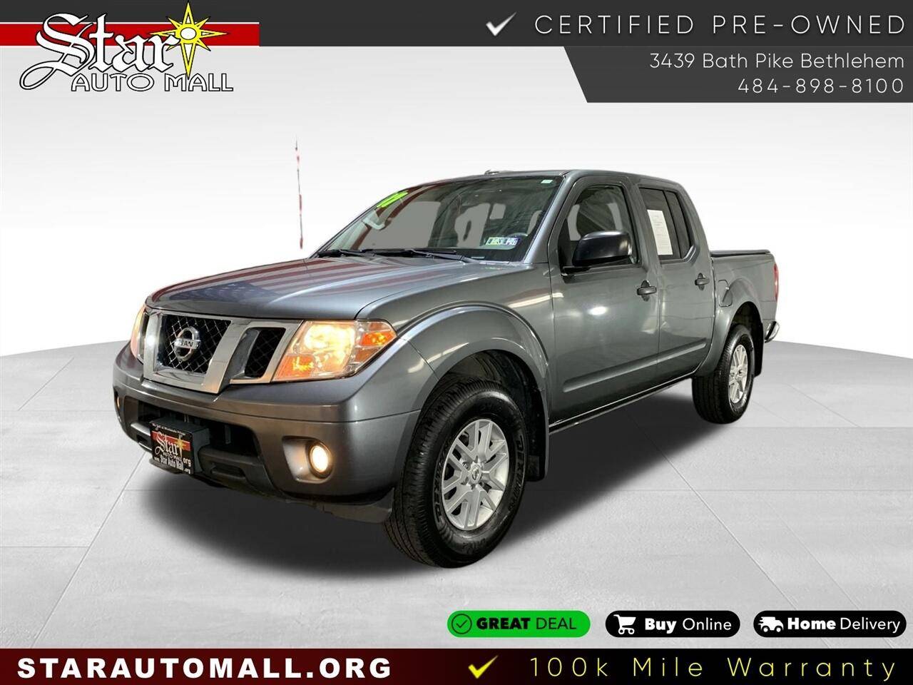 2017 Nissan Frontier SV V6 — Pickup Truck — 105,427 mi — Bethlehem, PA