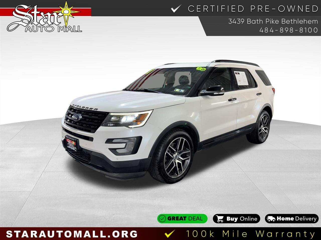 2017 Ford Explorer Sport — SUV — 75,957 mi — Bethlehem, PA