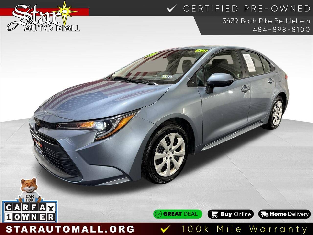 2024 Toyota Corolla LE — Sedan — 33,284 mi — Bethlehem, PA