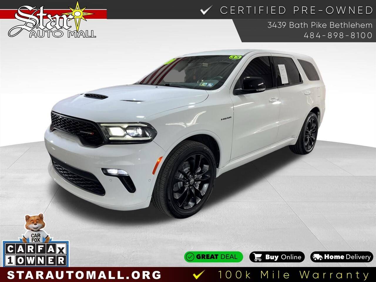 2021 Dodge Durango R/T — SUV — 34,818 mi — Bethlehem, PA