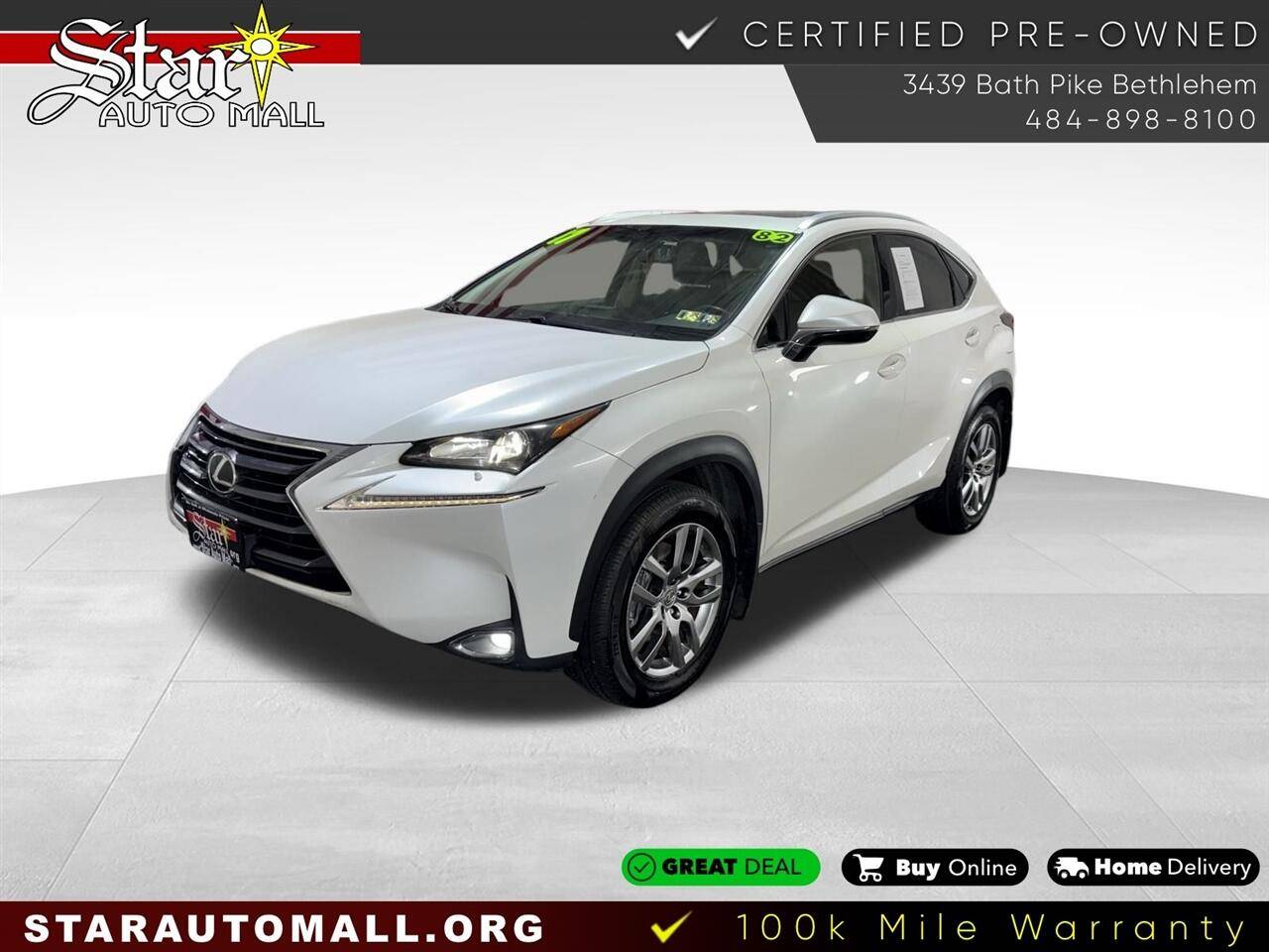 2017 Lexus NX NX Turbo — SUV — 82,018 mi — Bethlehem, PA
