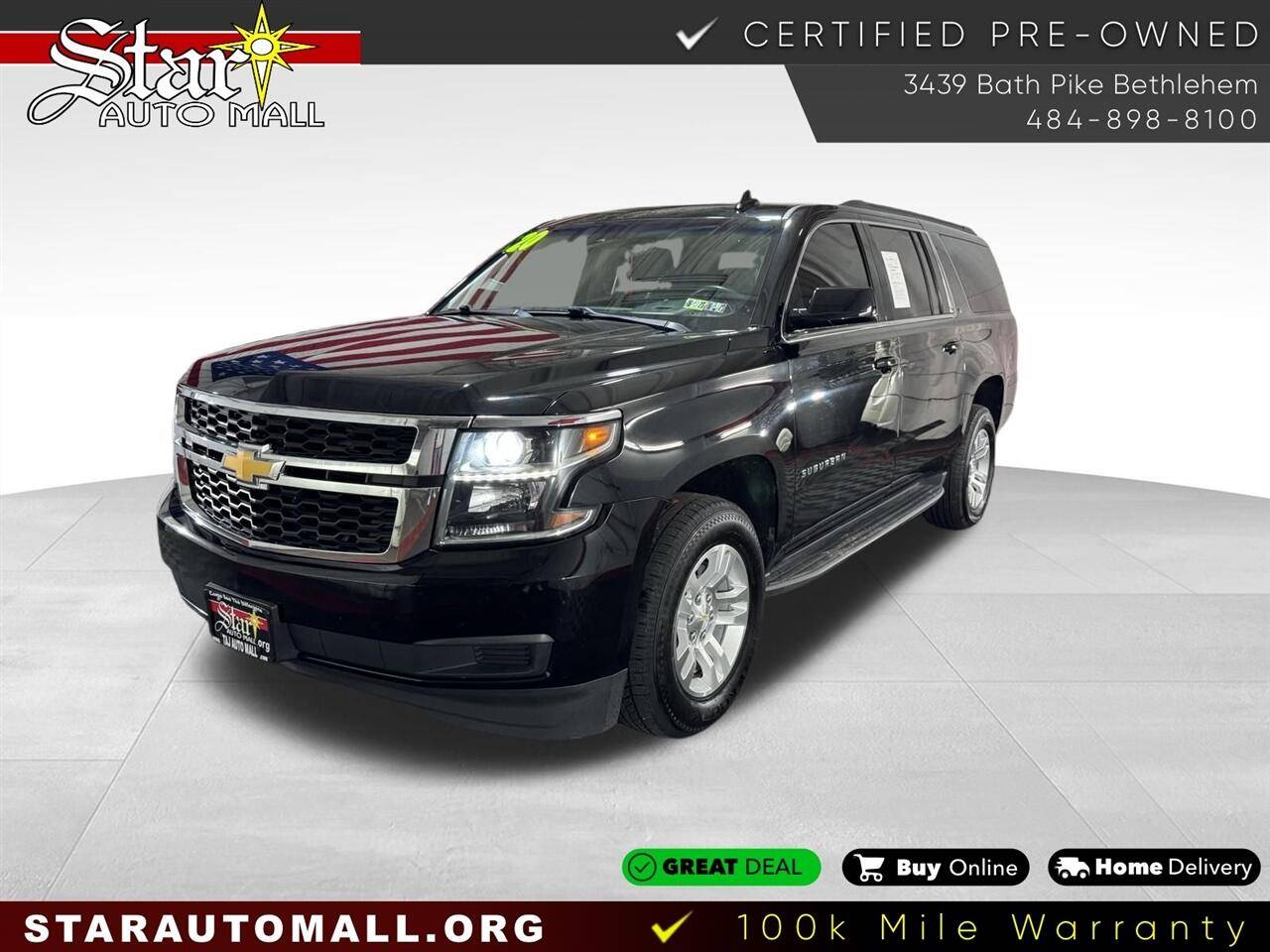 2020 Chevrolet Suburban LT — SUV — 101,892 mi — Bethlehem, PA