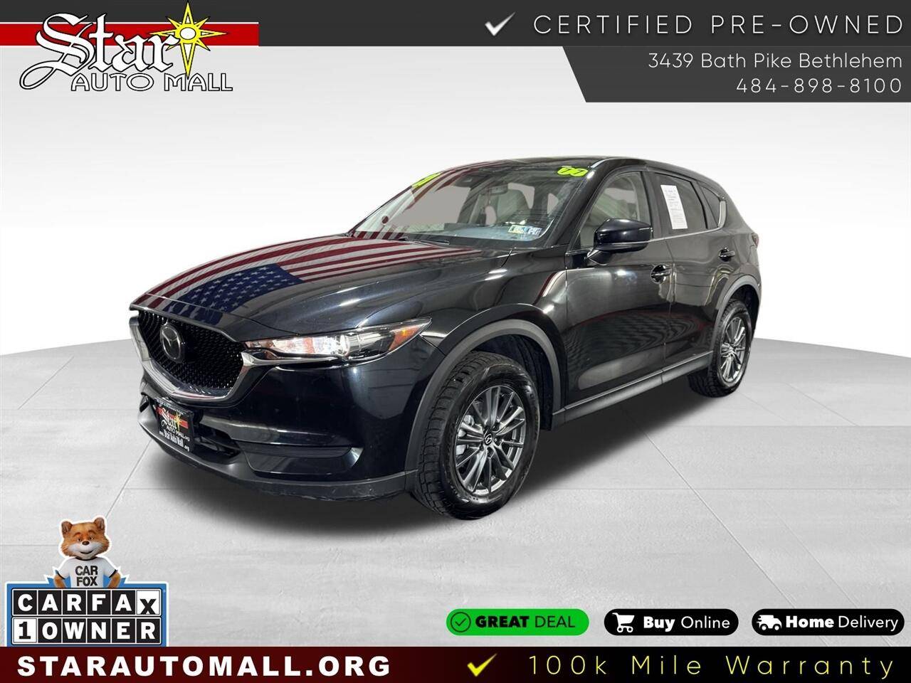 2021 Mazda CX-5 Touring — SUV — 76,625 mi — Bethlehem, PA