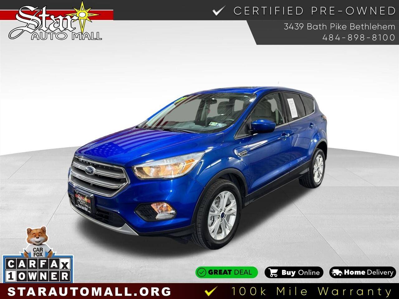 2017 Ford Escape SE — SUV — 112,168 mi — Bethlehem, PA