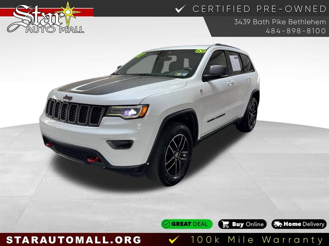 2017 Jeep Grand Cherokee Trailhawk — SUV — 68,771 mi — Bethlehem, PA