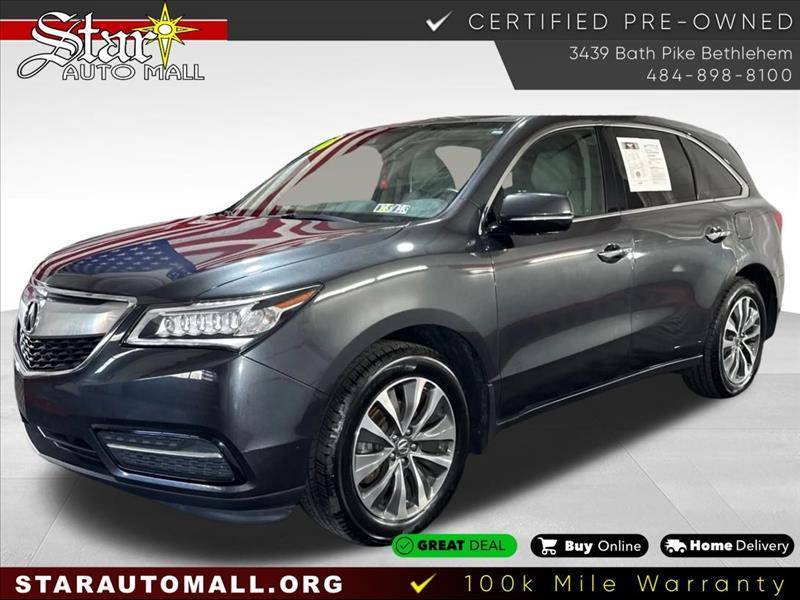 2016 Acura MDX AcuraWatch Plus — SUV — 115,111 mi — Bethlehem, PA