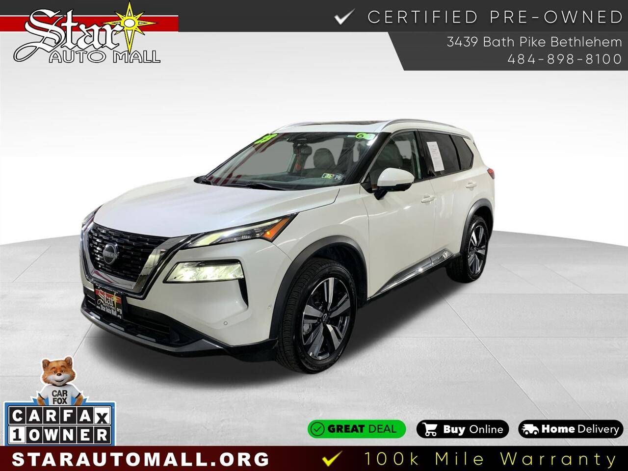 2023 Nissan Rogue SL — SUV — 61,355 mi — Bethlehem, PA