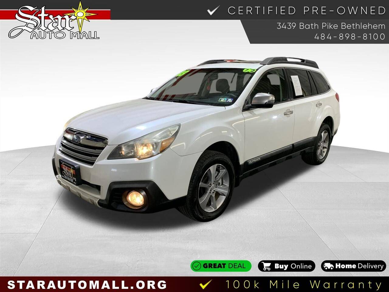 2013 Subaru Outback 3.6R Limited — SUV — 71,821 mi — Bethlehem, PA