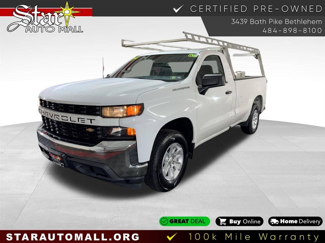2021 Chevrolet Silverado 1500 WT — Pickup Truck — 59,663 mi — Bethlehem, PA