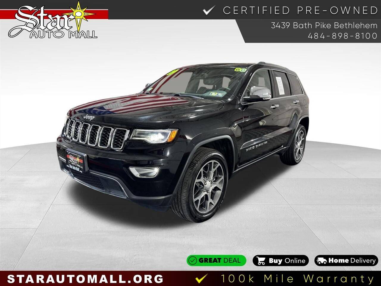 2019 Jeep Grand Cherokee Limited — SUV — 59,992 mi — Bethlehem, PA