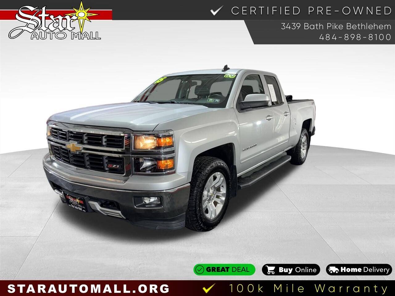 2015 Chevrolet Silverado 1500 LT — Pickup Truck — 69,475 mi — Bethlehem, PA