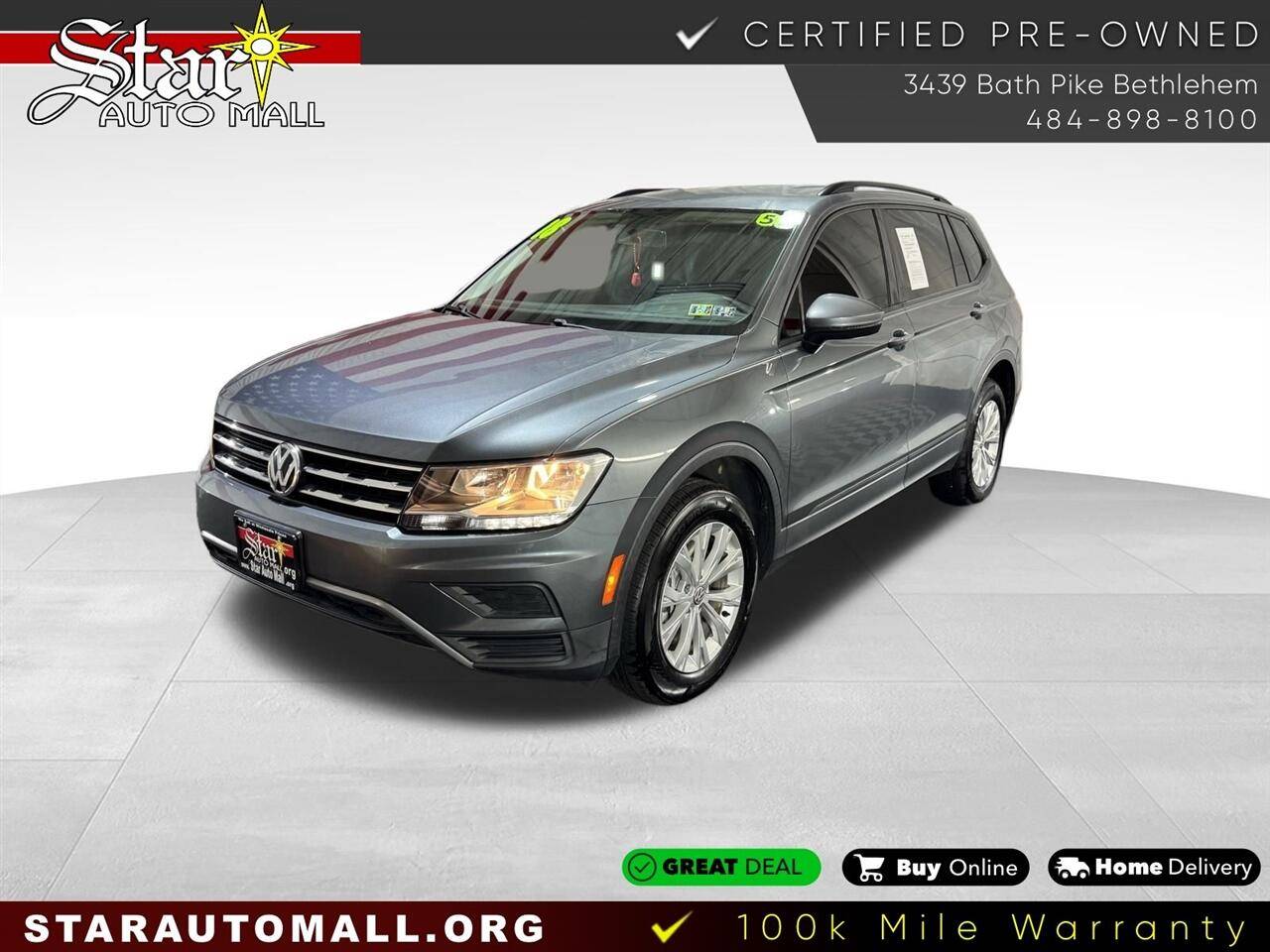 2018 Volkswagen Tiguan S — SUV — 56,790 mi — Bethlehem, PA