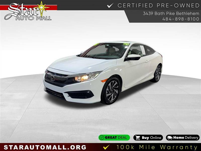 2018 Honda Civic LX-P — Coupe — 63,462 mi — Bethlehem, PA