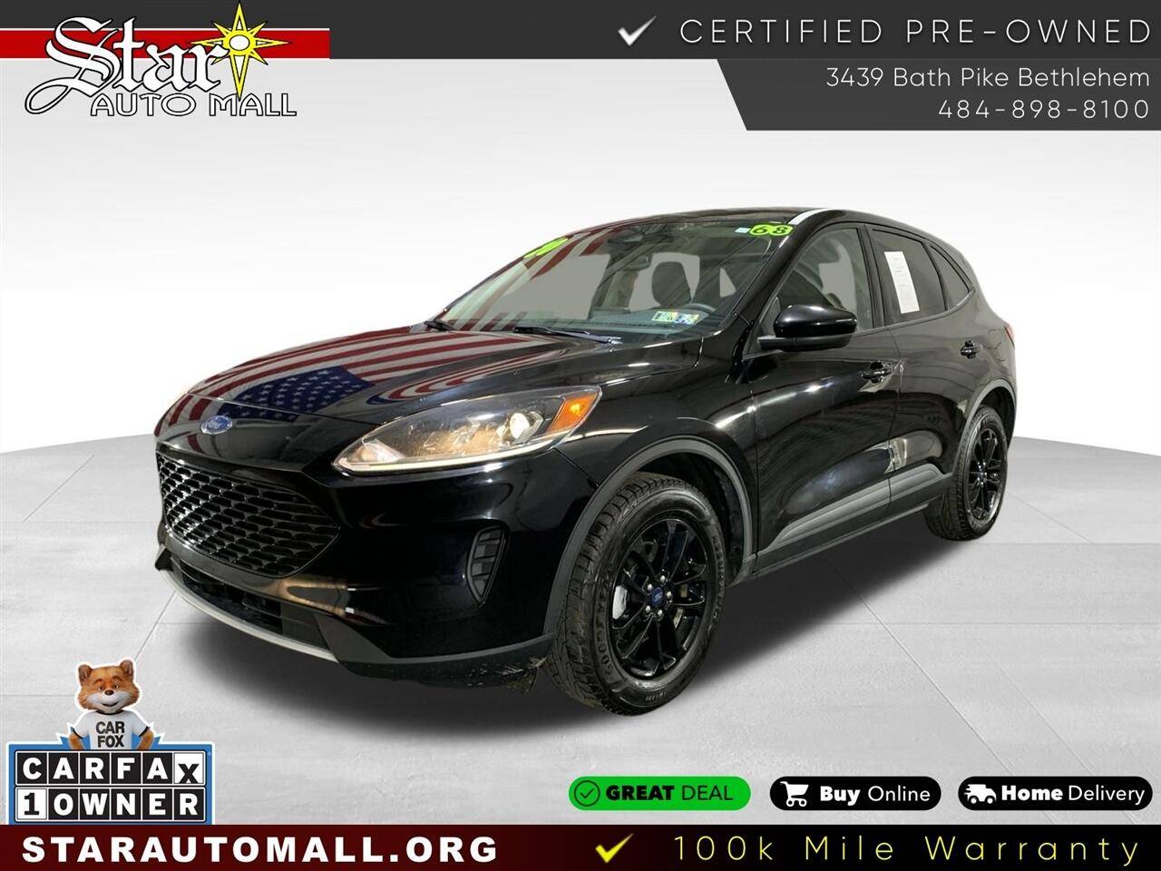 2020 Ford Escape Hybrid SE Sport — SUV — 68,239 mi — Bethlehem, PA
