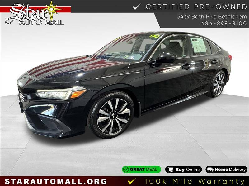 2022 Honda Civic EX — Sedan — 89,809 mi — Bethlehem, PA