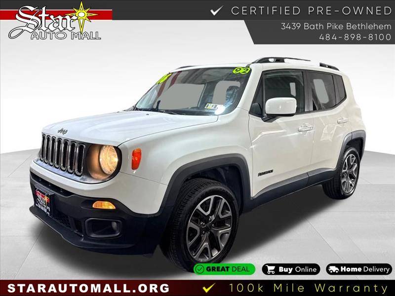 2016 Jeep Renegade Latitude — SUV — 91,876 mi — Bethlehem, PA