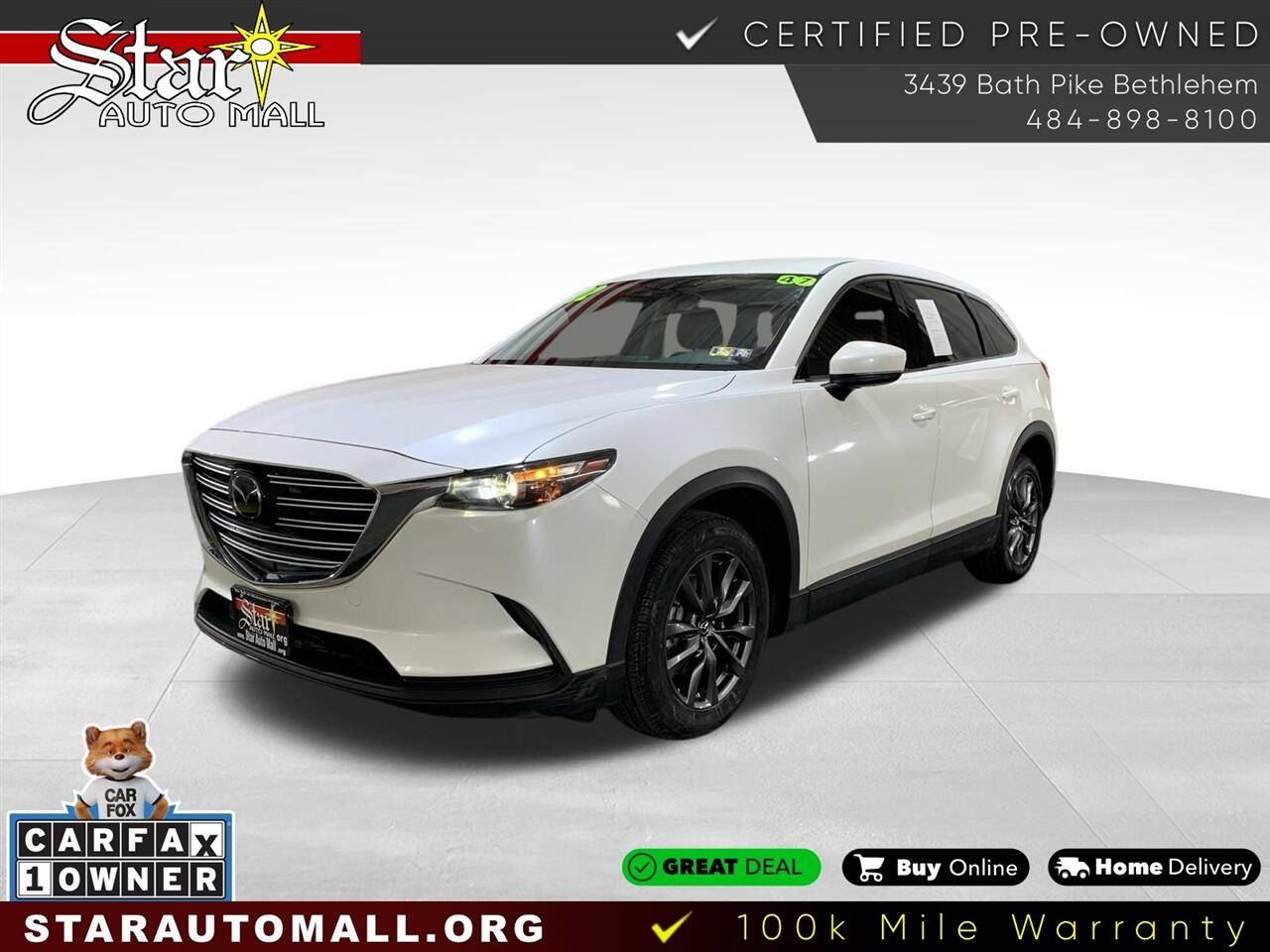 2022 Mazda CX-9 Touring — SUV — 46,517 mi — Bethlehem, PA