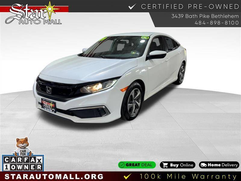 2019 Honda Civic LX — Sedan — 84,454 mi — Bethlehem, PA