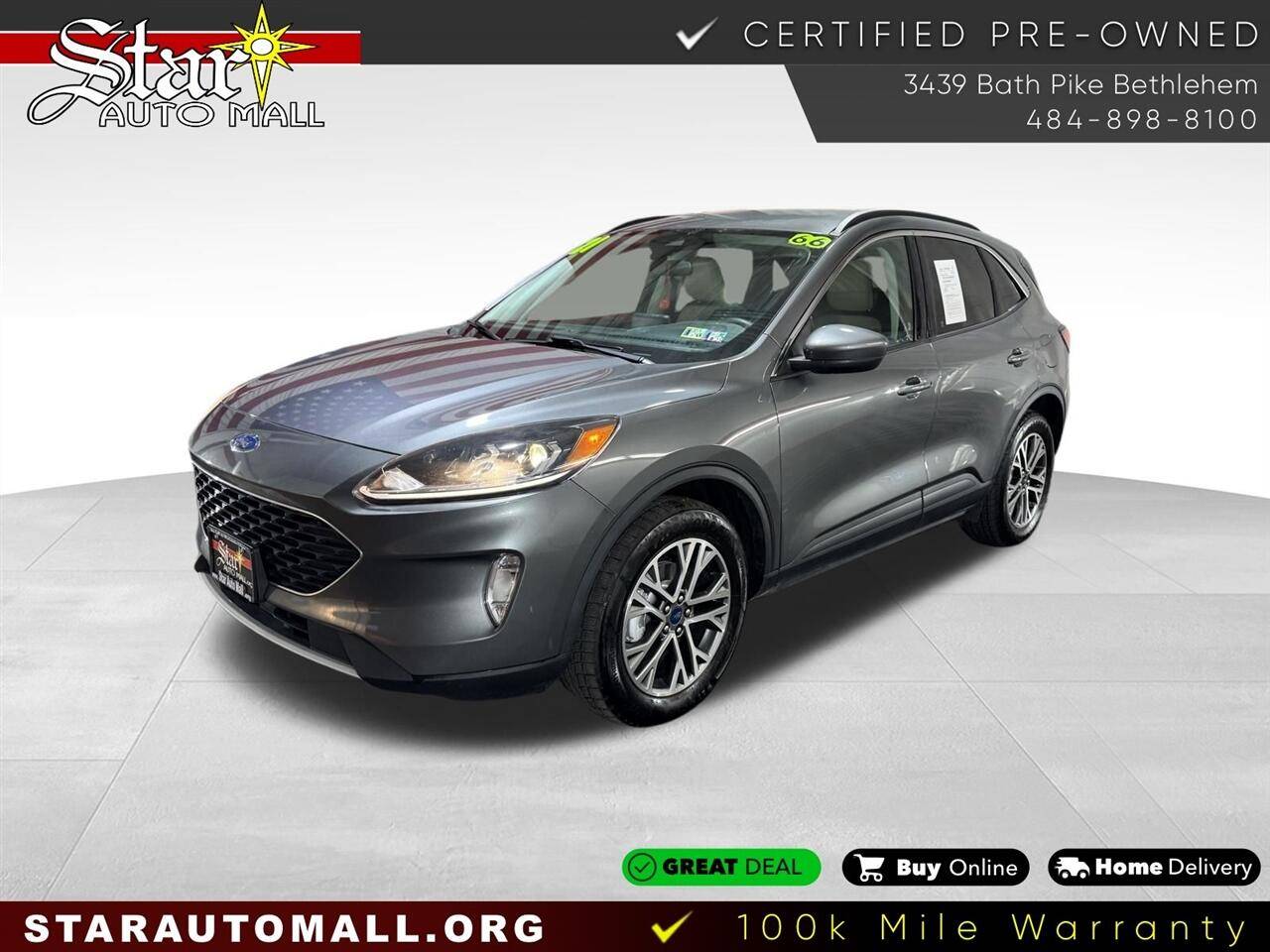 2021 Ford Escape SEL Hybrid — SUV — 65,509 mi — Bethlehem, PA