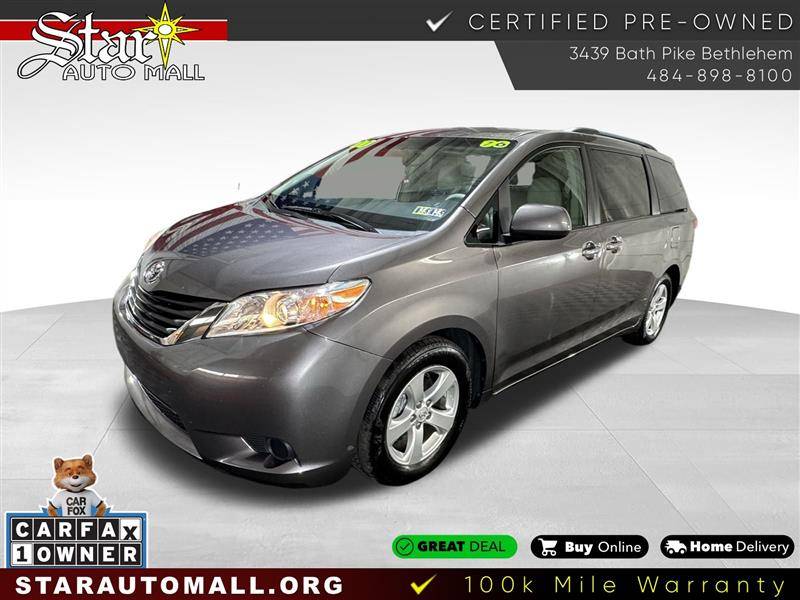 2011 Toyota Sienna LE — Minivan — 76,565 mi — Bethlehem, PA