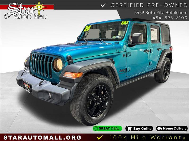 2020 Jeep Wrangler Sport Altitude — SUV — 71,348 mi — Bethlehem, PA