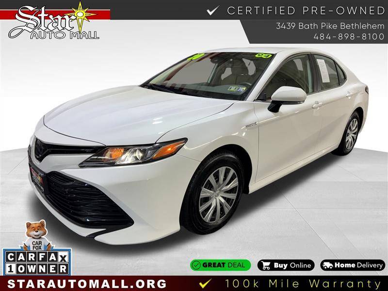 2020 Toyota Camry Hybrid LE — Sedan — 93,642 mi — Bethlehem, PA